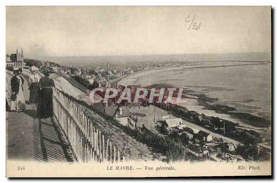 CPA Le Havre vue generale 