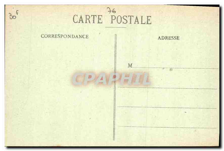CPA Le Havre la nouvelle entree du port  — Rückseite