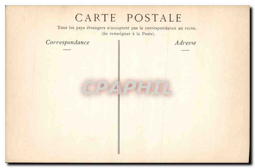 CPA Le Havre la place Gambetta et le Bassin du Commerce  — Rückseite