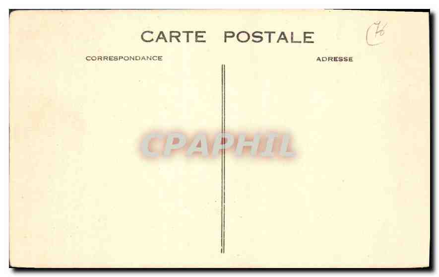 CPA Le Havre la Gare la Tour Cours de la Republique et rue Charles Laffitte  — Rückseite