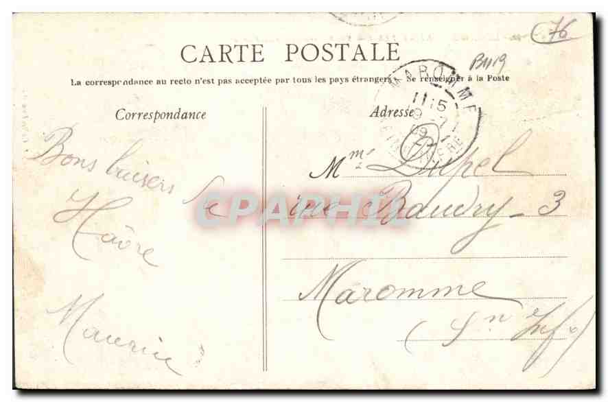 CPA Le Havre Sainte Adresse vue generale du Nice Havrais  — Rückseite