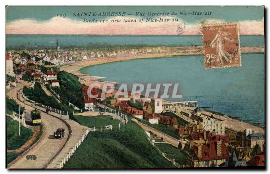 CPA Sainte Adresse vue generale du Nice Havrais 