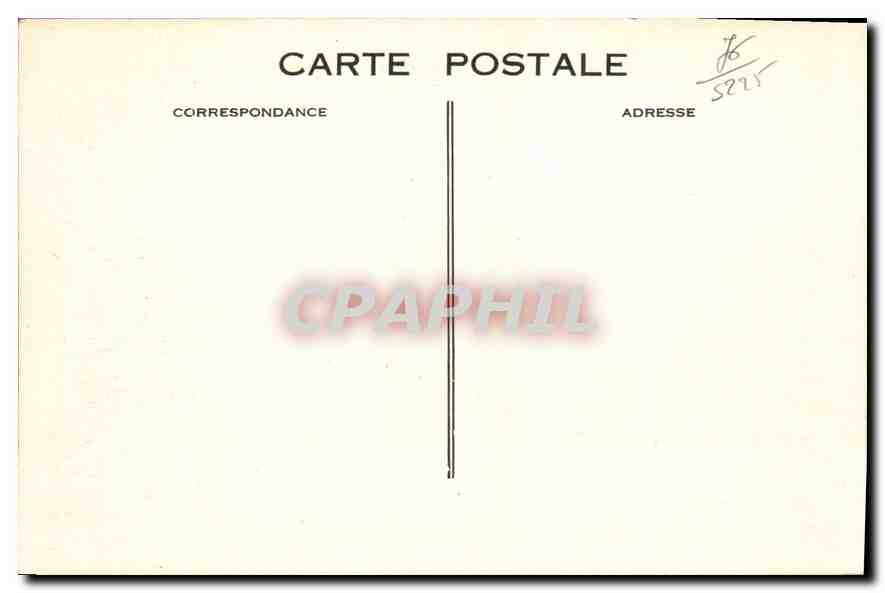 CPA Le Havre la Heve la Falaise et la plage  — Rückseite