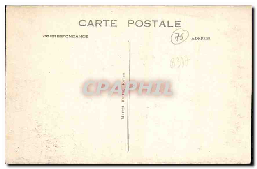CPA De Rouen au Havre a nprd de Felix Faure l'Arrivee au Havre  — Rückseite