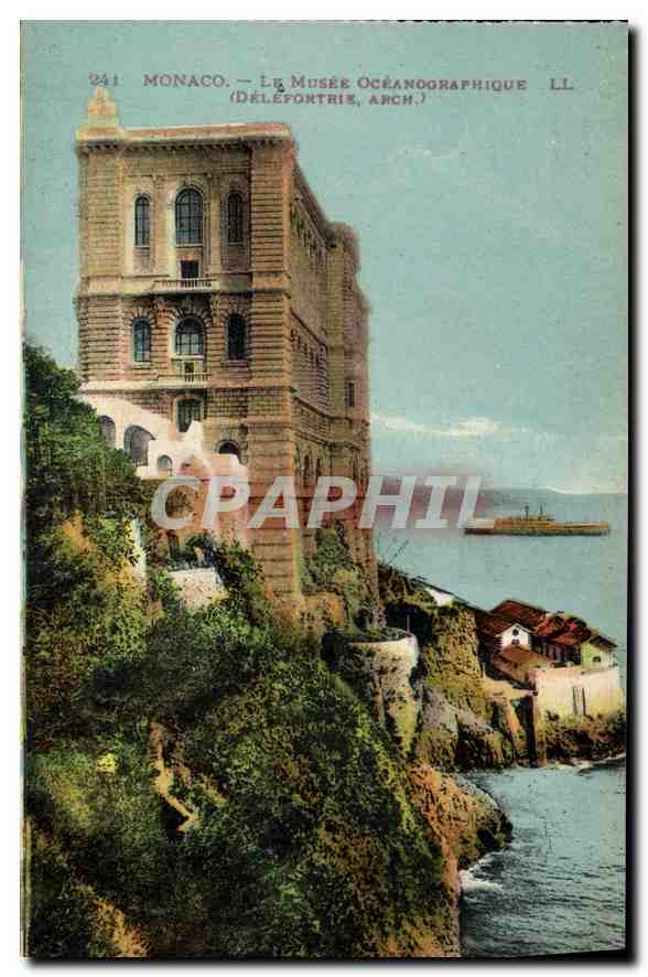 Monaco — Le Musée Océanographique (Délefortrie, Arch.)