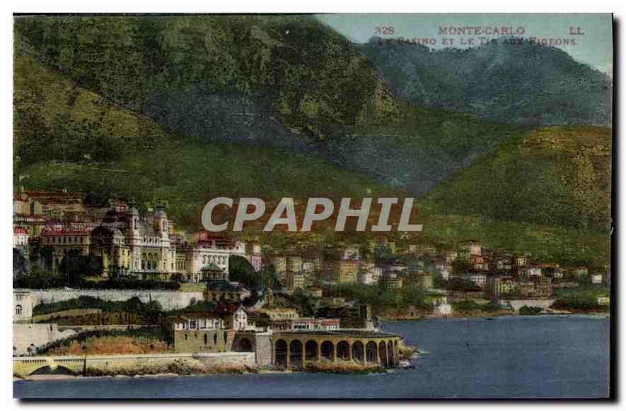 Monte-Carlo — Le Casino et le Tir aux Pigeons — LL n°328