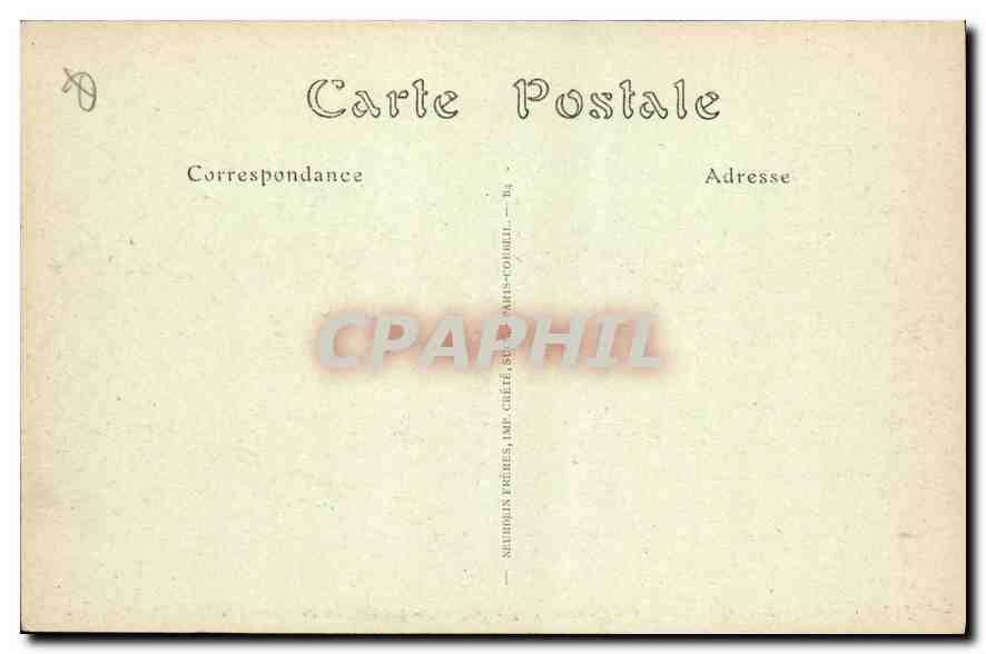 CPA Antibes Alpes Maritimes vue generale prise de la Garoupe  — Rückseite