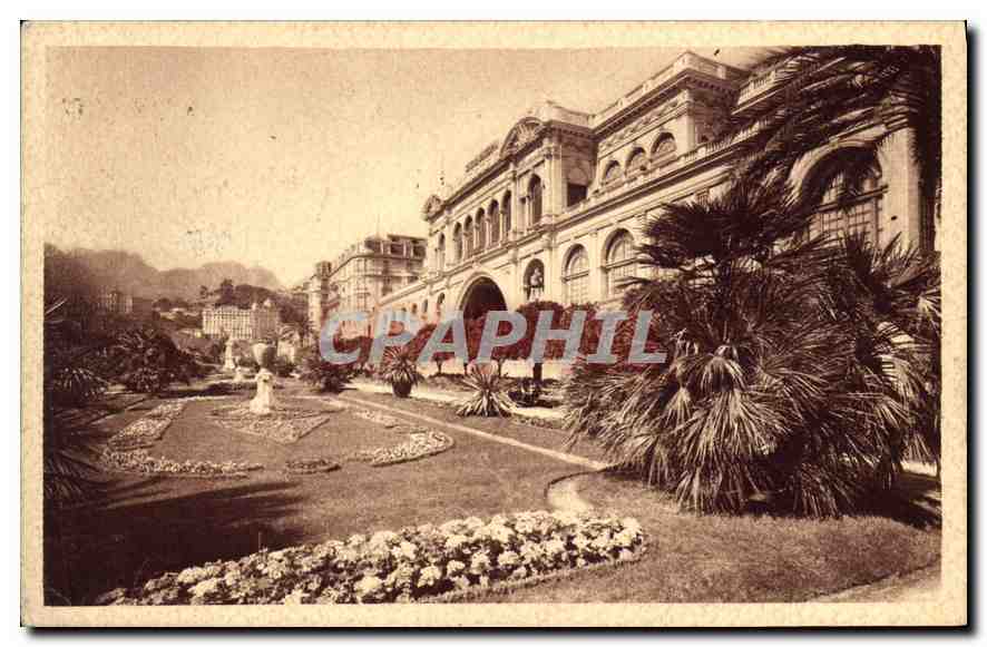 CPA Menton le Casino municipal 
