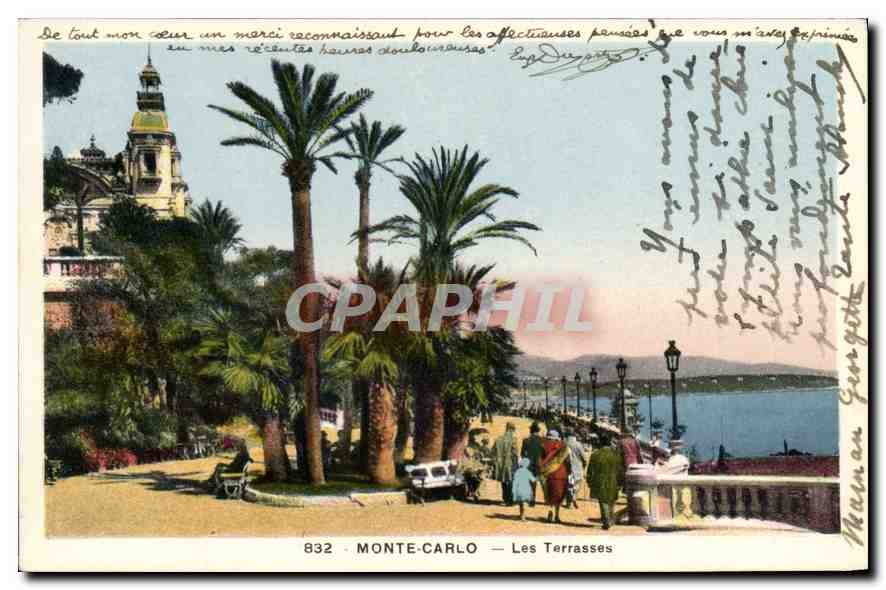 CPA Monte Carlo les Terrasses 