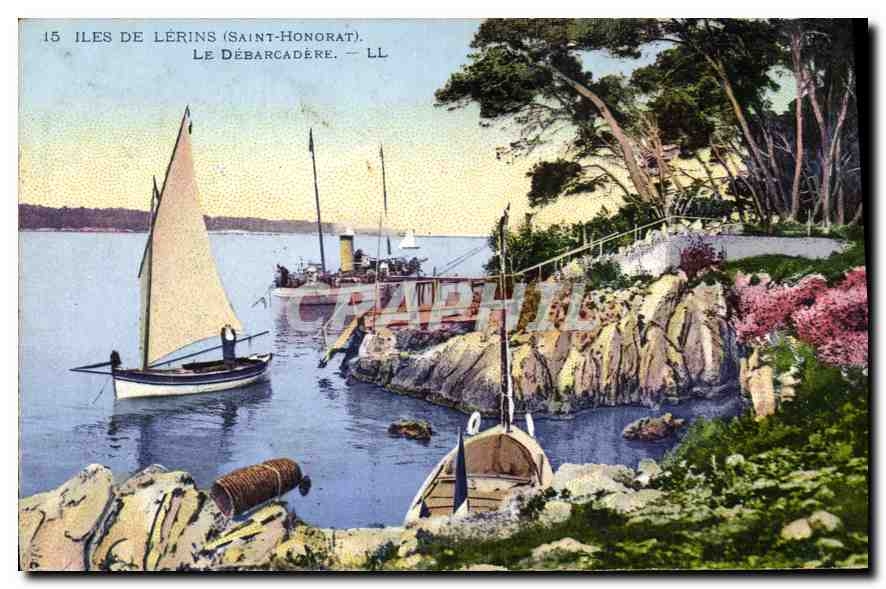 Iles de Lérins (Saint-Honorat) — Le Débarcadère — LL