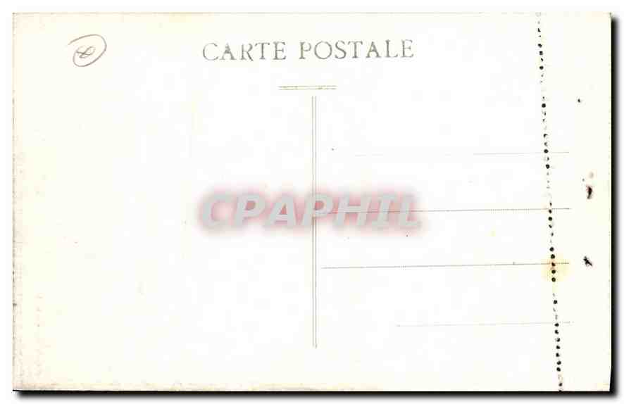 CPA La Turbie la Tour d'Auguste  — Verso