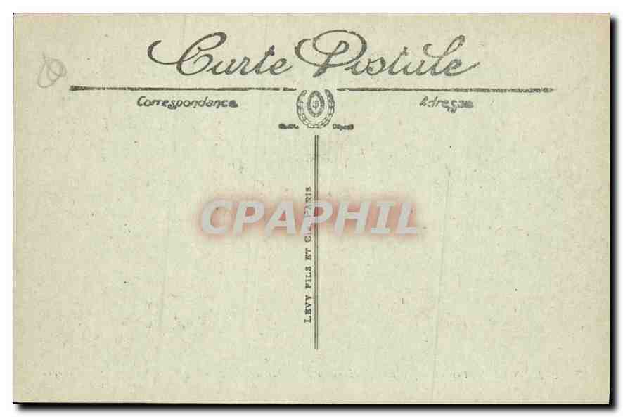 CPA Nice Panomara pris entre les Pins du Mont Boron  — Rückseite