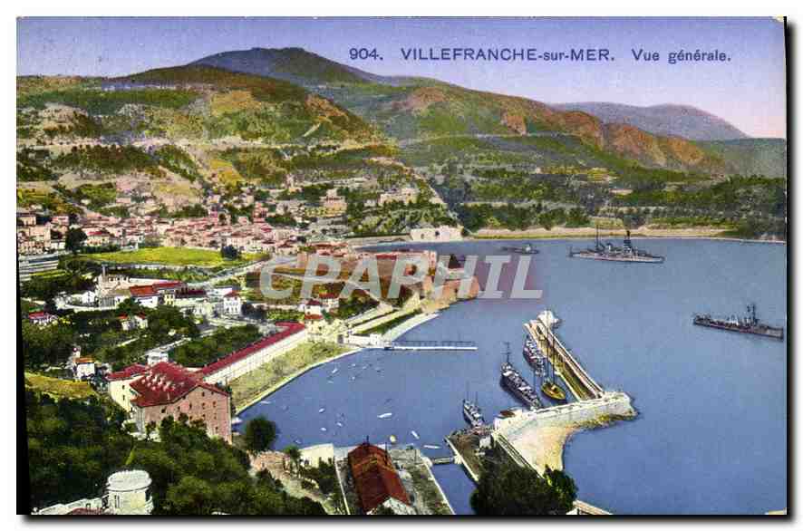 Villefranche-sur-Mer — Allgemeiner Blick — CPAPHIL n°904