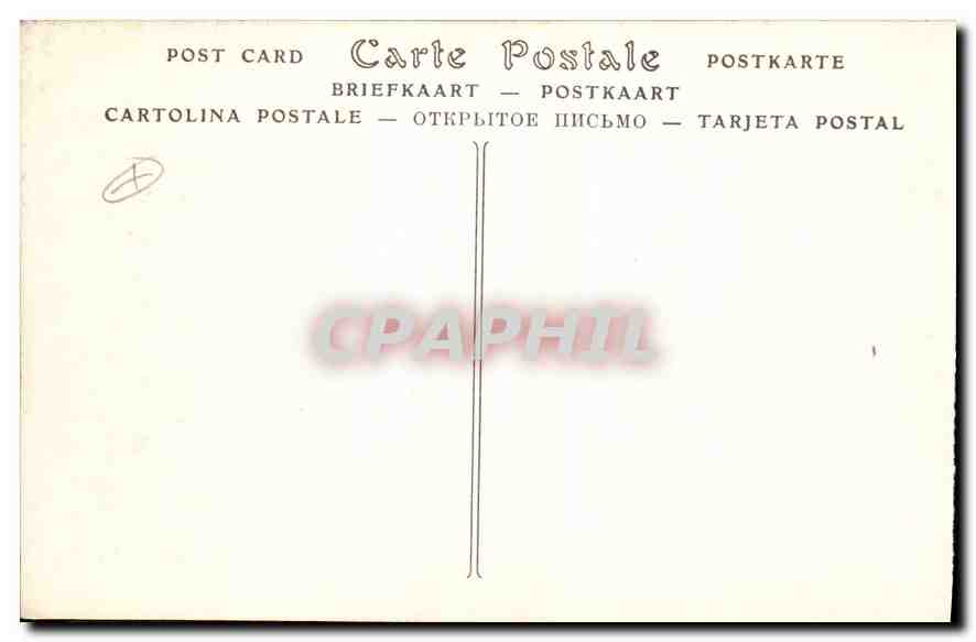 CPA Nice Le Jardin Public et le Casino Municipal  — Rückseite