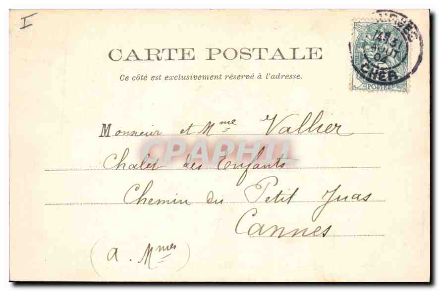 CPA Bourges grand Portail de la cathedrale le Jugement dernier  — Back