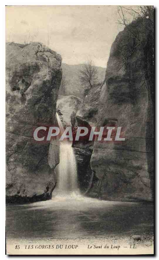 CPA Les Gorges du Loup le Saut du Loup 