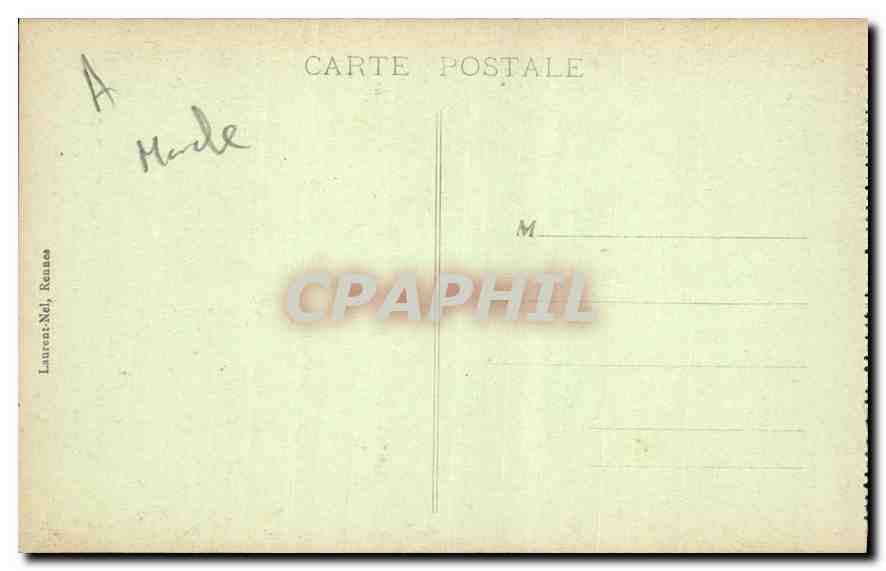 La Crypte des Grands Piliers — XVᵉ siècle — Laurent-Nel, Rennes — Verso