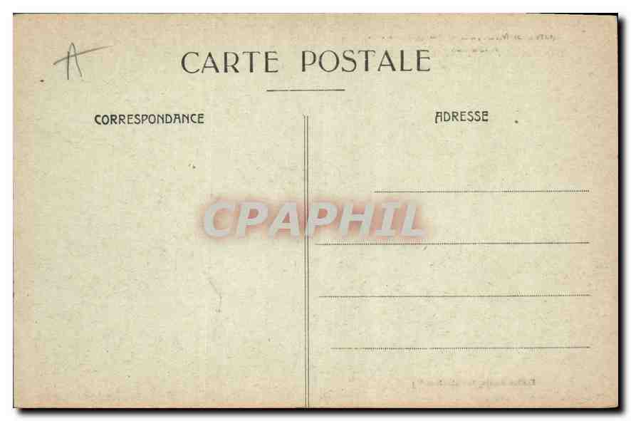 CPA Cote d'Emeraude Emerald Coast Mont St Michel a mer Basse Botrel — Verso