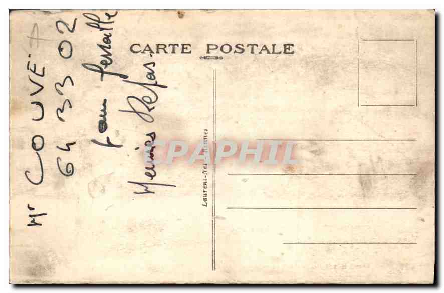 CPA le Mont Saint Michel la salle des Chevaliers XIII siecle Commencee en 1215 par raoul des Isles t — Verso