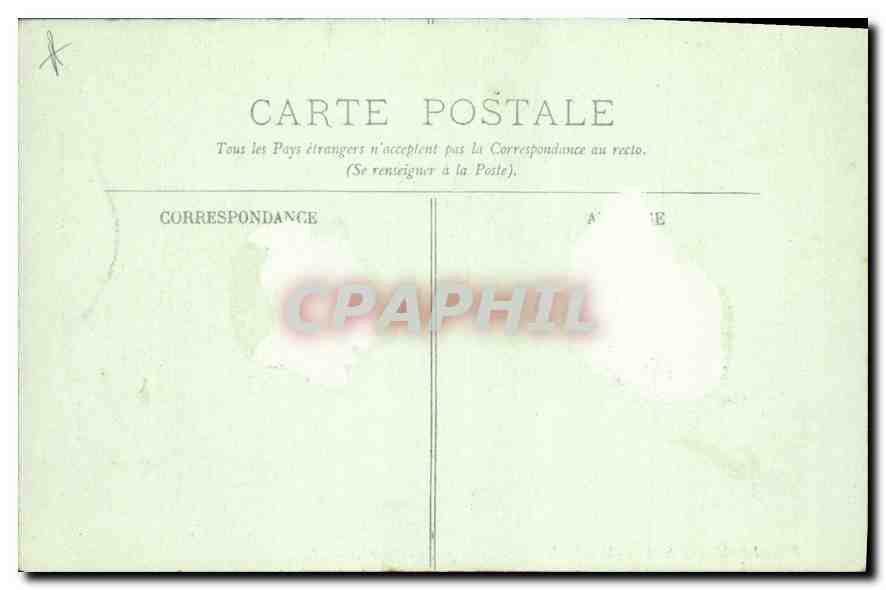 CPA Le Mont Saint Michel Vue generale cote Nord  — Verso
