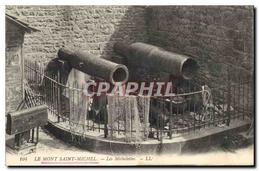 CPA Le Mont Saint Michel Les Michelettes 