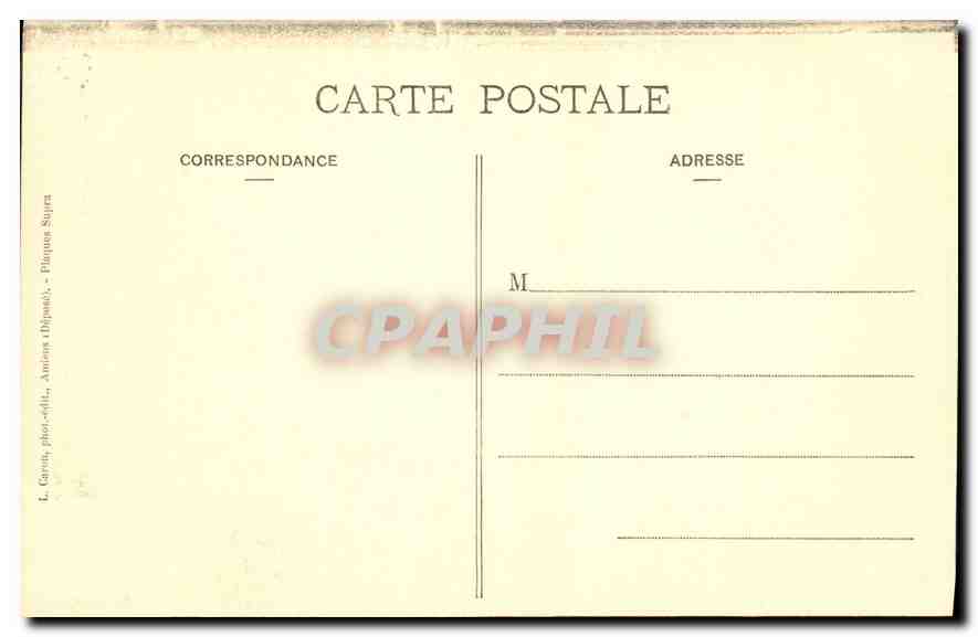 CPA Amiens Cathedrale Stalles du Choeur  — Back