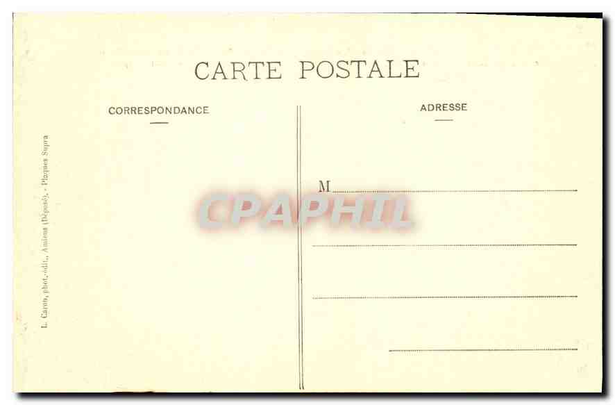CPA Amiens Cathedrale Stalles du Choeur Le Francailles de Joseph et de Marie  — Back