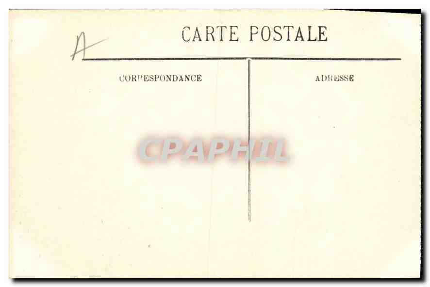 CPA Le Mont Saint Michel Le Grand Degre  — Verso