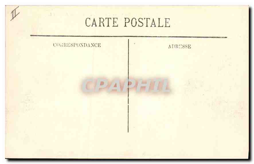CPA Paris La Place de la Concorde  — Rückseite