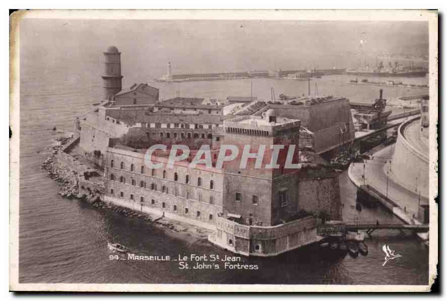 CPA Marseille Le Fort St Jean 
