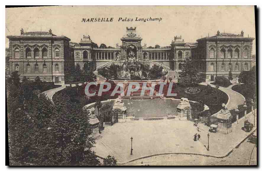 CPA Marseille Palais Longchamp 