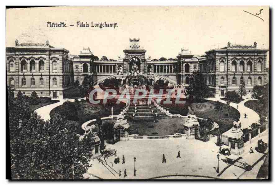 CPA Marseille Palais Longchamp 