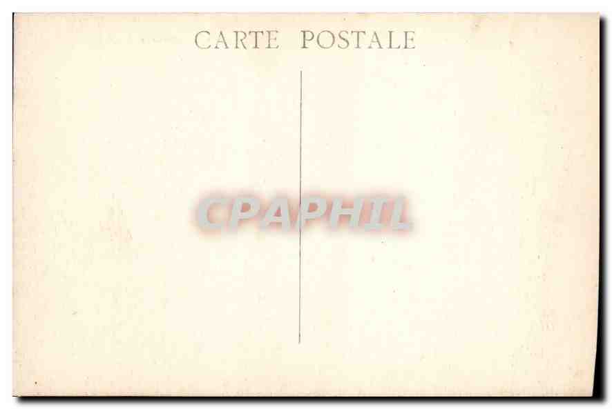 CPA Marseille La Jetee et le Phare Ste Marie  — Verso