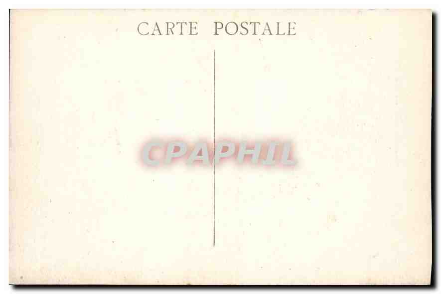 CPA Marseille Le Phare Sainte Marie  — Verso