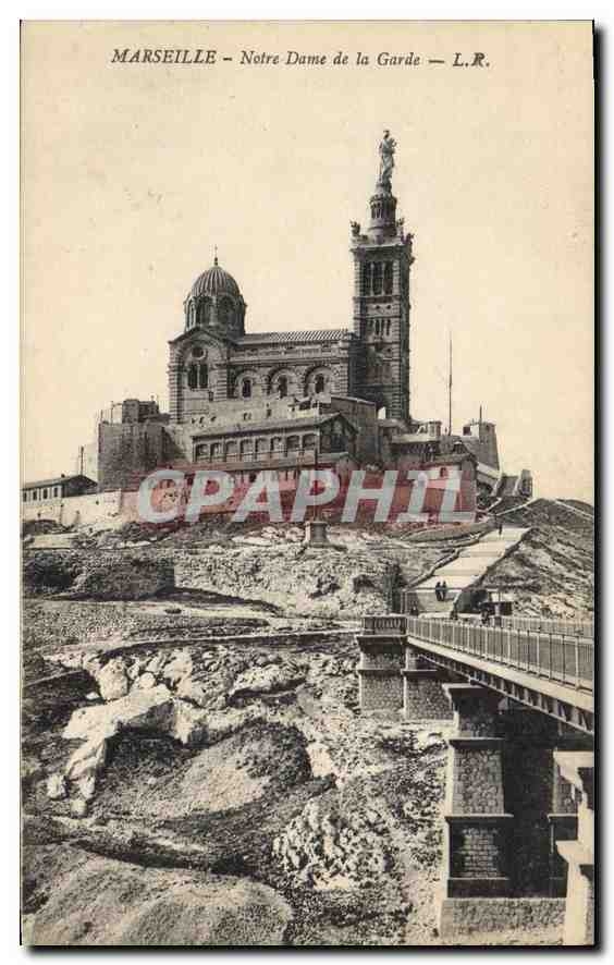 CPA Marseille Notre Dame de la Garde 