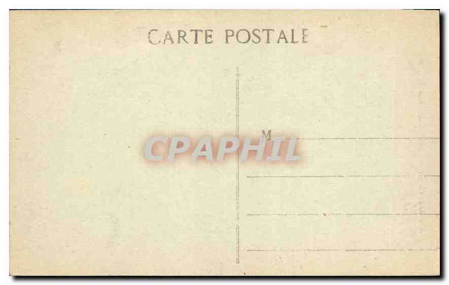CPA Marseille Notre Dame de la Garde  — Rückseite
