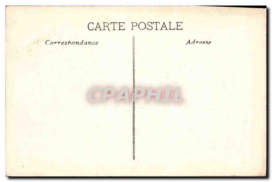 CPA Marseille Vue Generale prise de N D de la Garde  — Rückseite