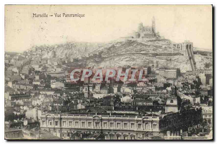CPA Marseille Vue Panoramique 