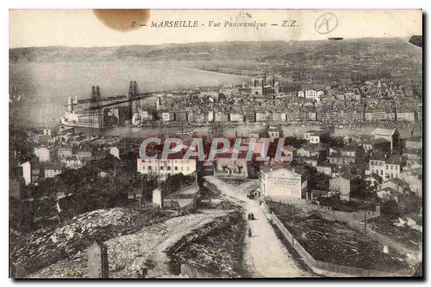 CPA Marseille Vue Panoramique 