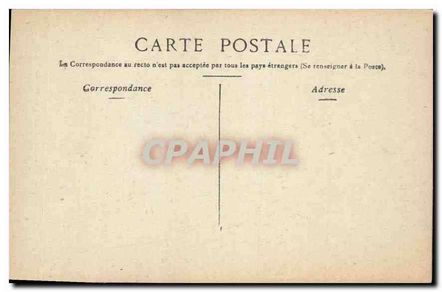 CPA Marseille Notre Dame de la Garde  — Rückseite