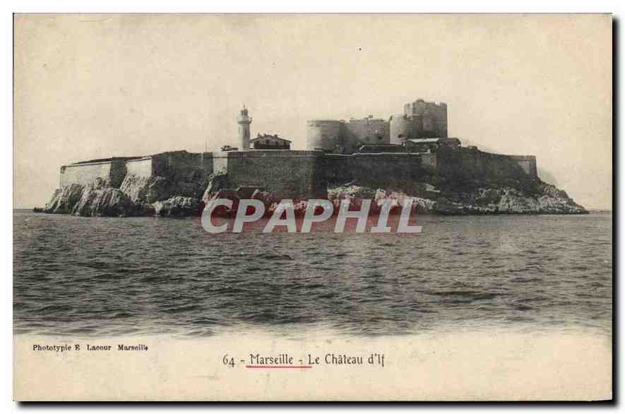 CPA Marseille Le Chateau d'If 