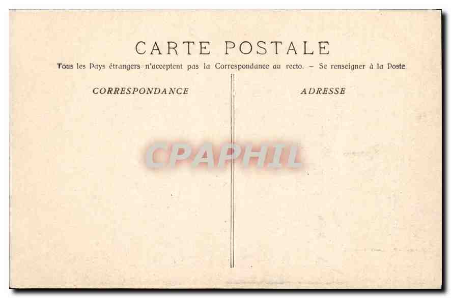 CPA Marseille Le Chateau d'If  — Verso