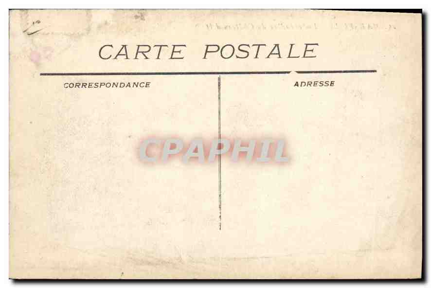 CPA Marseille Embarcadere du Chateau d'If  — Rückseite