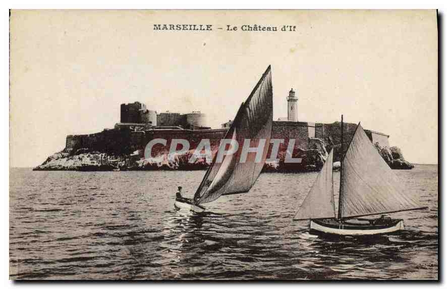 CPA Marseille Le Chateau d'If 