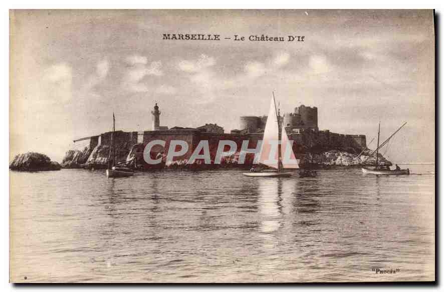 CPA Marseille Le Chateau d'If 