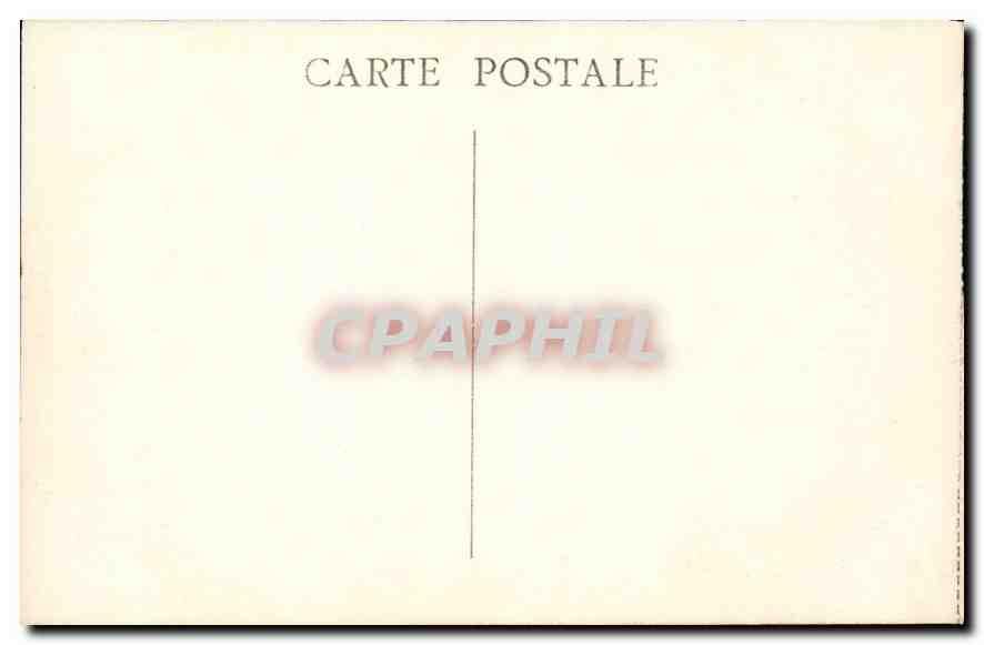 CPA Marseille Palais Longchamp  — Rückseite
