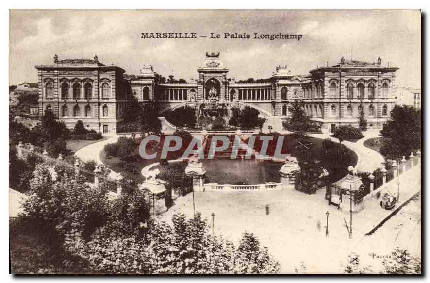 CPA Marseille Le Palais Longchamp 