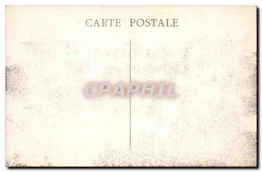 CPA Marseille Le Palais Longchamp  — Rückseite