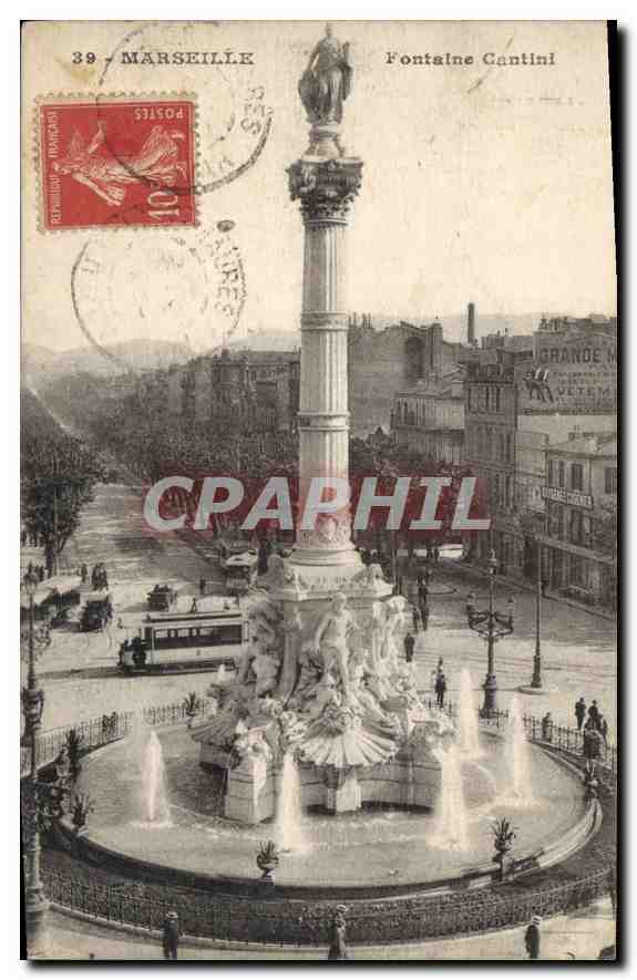 CPA Marseille Fontaine Cantini 