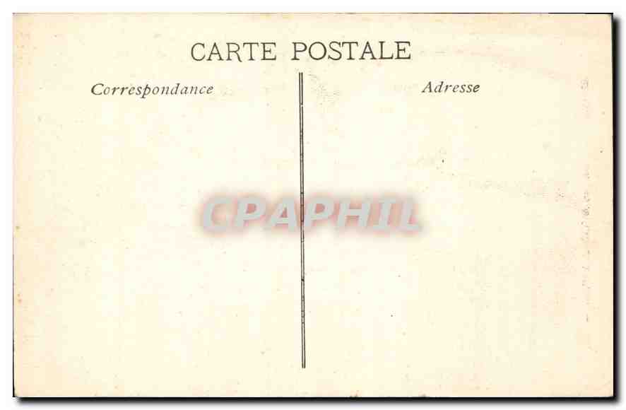 CPA Marseille Ascenseurs de N D de la Garde  — Rückseite